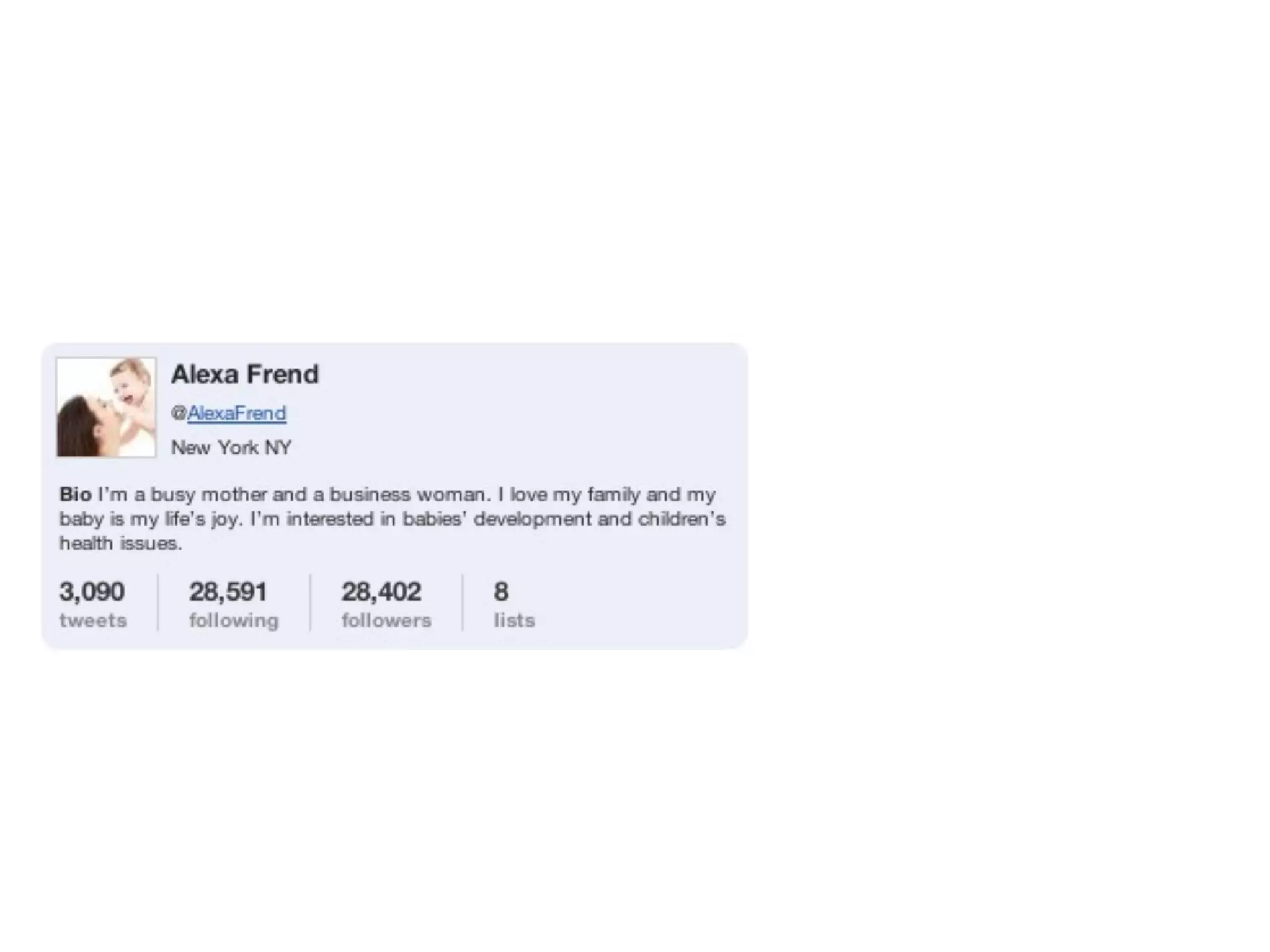 • Wanneer volg je iemand wel/niet?
 