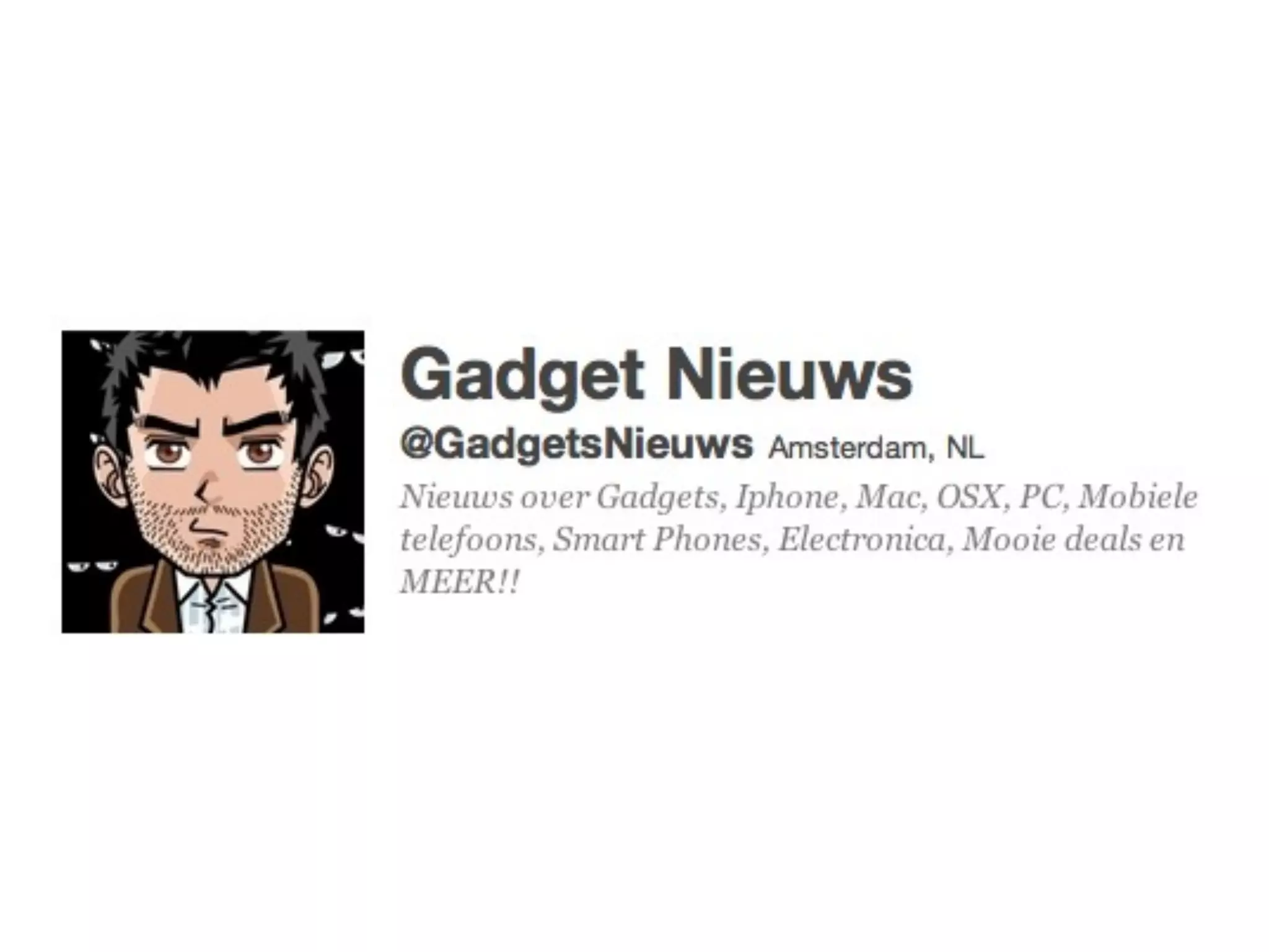 • Wanneer volg je iemand wel/niet?
 