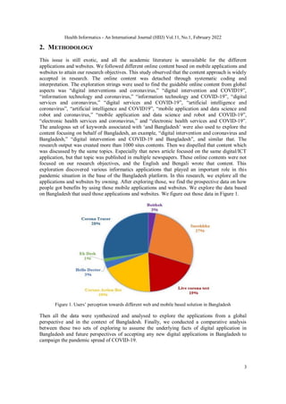 Use of Digital Technologies in Public Health Responses to Tackle Covid ...