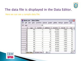 Familiar with Data file
Here we can see the parts of a data file
 