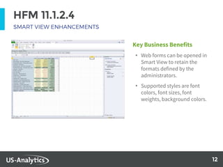 What's New In HFM 11.1.2.4? | PPTX