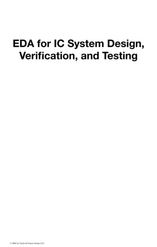 Eda For Ic System Design Verification And Testing Electronic Design ...