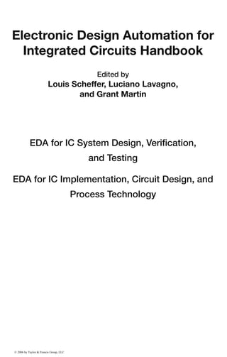 Eda For Ic System Design Verification And Testing Electronic Design ...