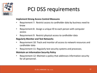 1112 agile approach to pci dss development