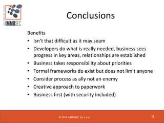 1112 agile approach to pci dss development