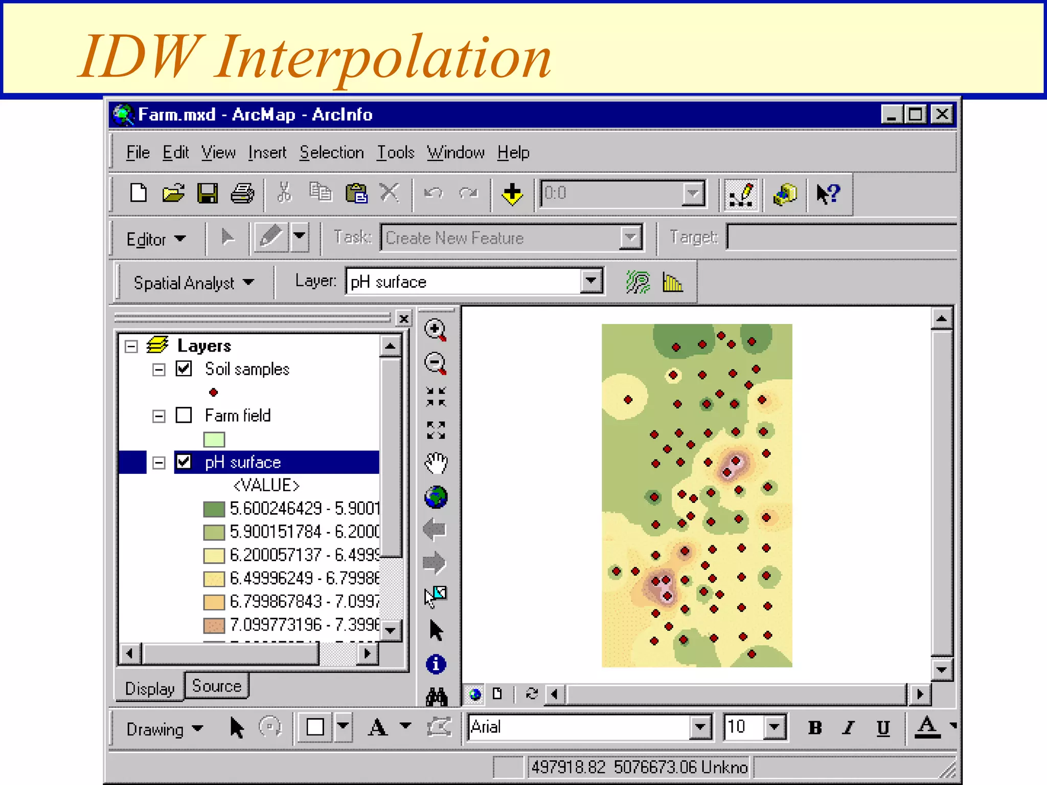 IDW Interpolation
 