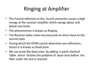 Optical Time Domain Reflector | PPTX