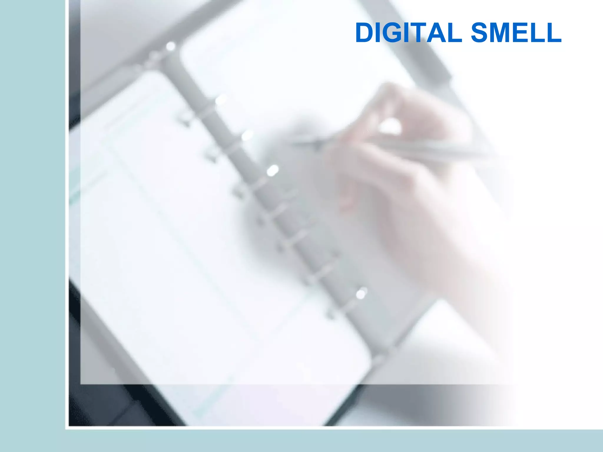 DIGITAL SMELL 