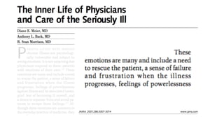 How to manage conflict in Critical Care: Ronan O’Leary | PDF