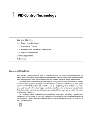Pid Control New Identification And Design Methods Michael A Johnson | PDF