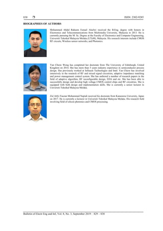 Integrated cmos rectifier for rf-powered wireless sensor network nodes ...