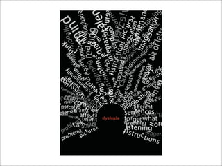 15 TYPE RULES (Intro to GD, Wk 11)