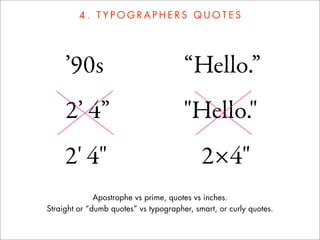 15 TYPE RULES (Intro to GD, Wk 11)