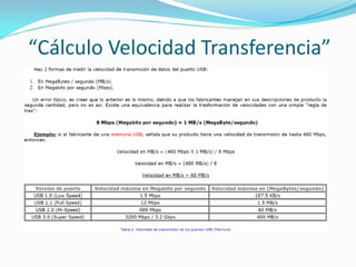 “Cálculo Velocidad Transferencia”