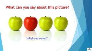 What can you say about this picture?
Which one are you?
 