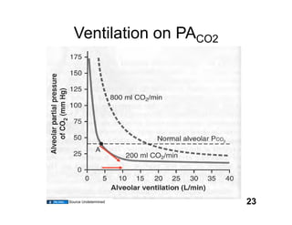 Ventilation on PACO2




Source Undetermined      23
 