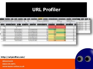 URL Profiler
http://urlprofiler.com/
 