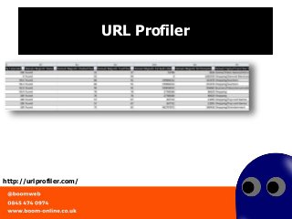URL Profiler
http://urlprofiler.com/
 