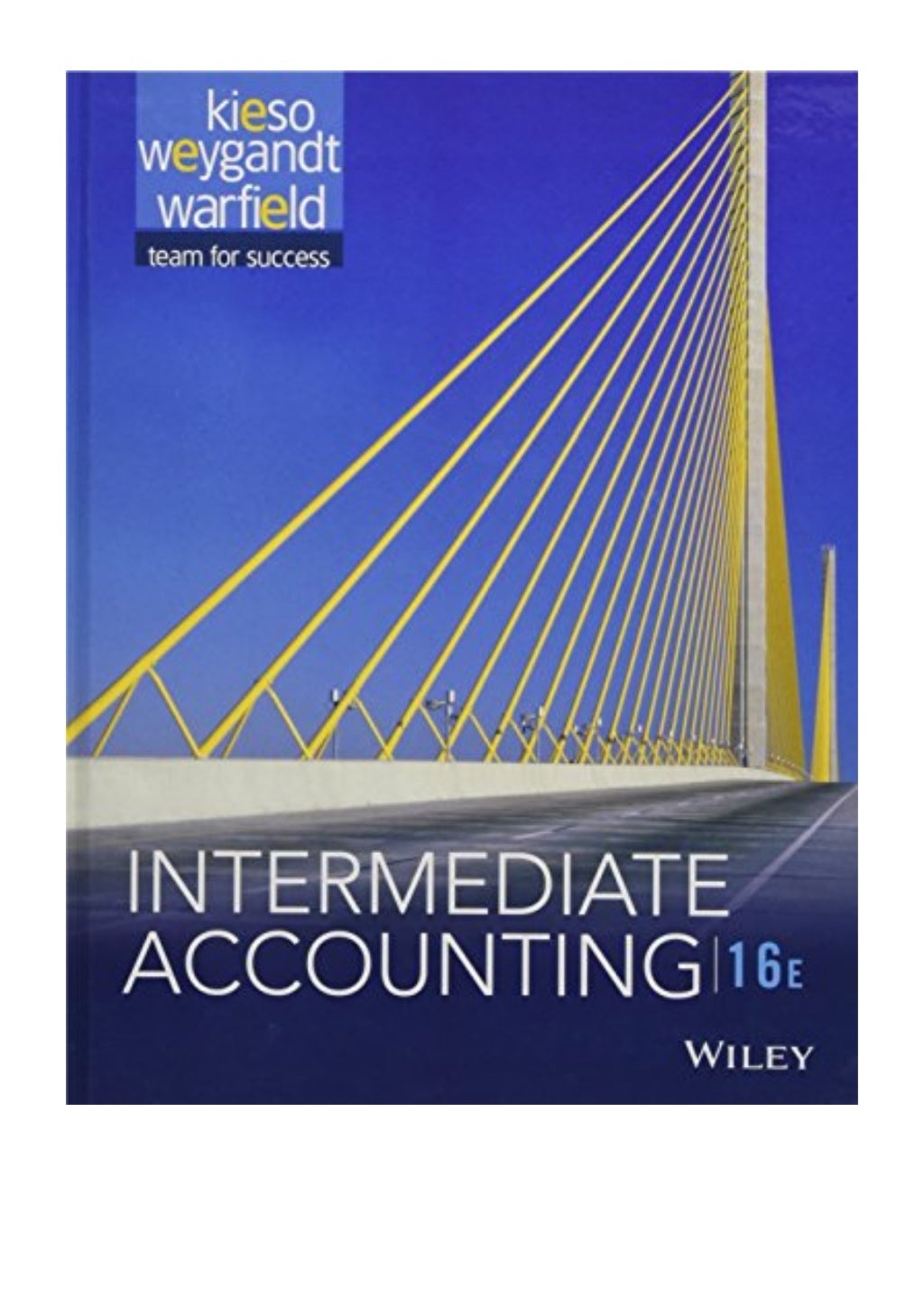 Intermediate Accounting Donald E. Kieso eBook
