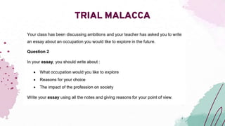 TRIAL MALACCA
 