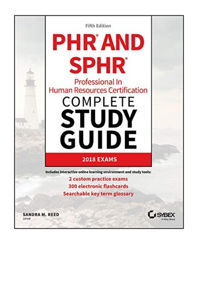 SPHR Prüfungsinformationen