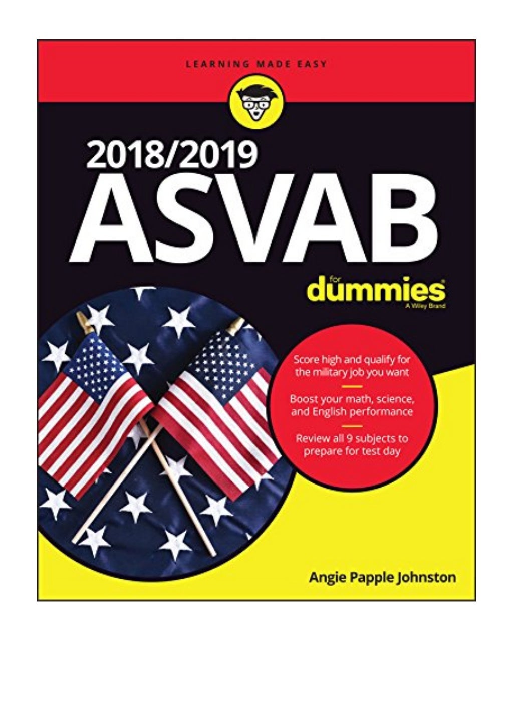 2018 / 2019 ASVAB For Dummies PDF Angie Papple Johnston