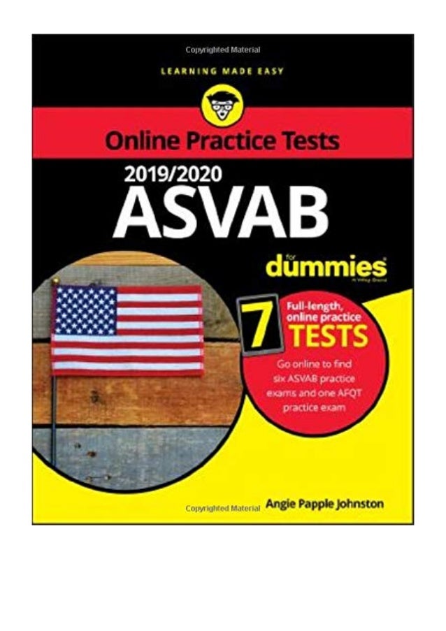 (2019) 2019 / 2020 ASVAB For Dummies with Online Practice (For Dummies