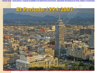 GRUPO GUTE: EXCELENCIA Y CALIDAD ACADÉMICA EN SERVICIOS EDUCATIVOS. ASESORÍAS INTEGRALES DE NIVEL BÁSICO A POSGRADO




                 El Periodo 1994-2007                                                             -
                                                                                           x
                                                                                 . m
                                                                   om
                                                         .       c
                                               u       te
                                            .g
                                     w
                               w
                    - w             La panorámica actual GUTE: www.gute.com.mx;56-59-
                                                      Grupo
                                                                         67-97 y 56-58-43-41 ¡Tu mejor opción
  Grupo GUTE: ¡Tu ingreso a la UNAM! Asesores con Posgrado en todas las materias. Autor: Mtro. Macario Matus
                                                                     educativa!
 