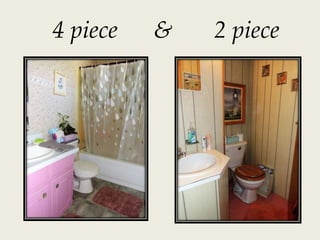 4 piece & 2 piece
 