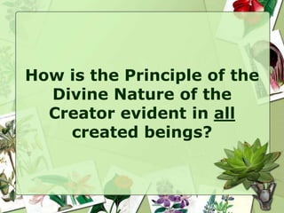 By Scientific Observation