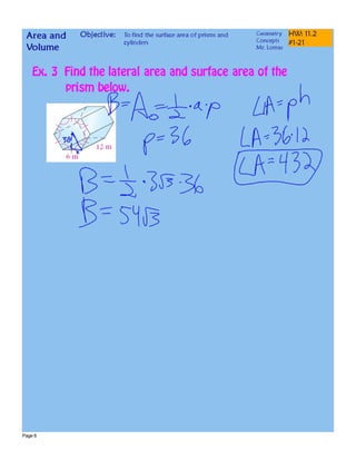 11-2 Surface Areas of Prisms and Cylinders Concepts.pdf