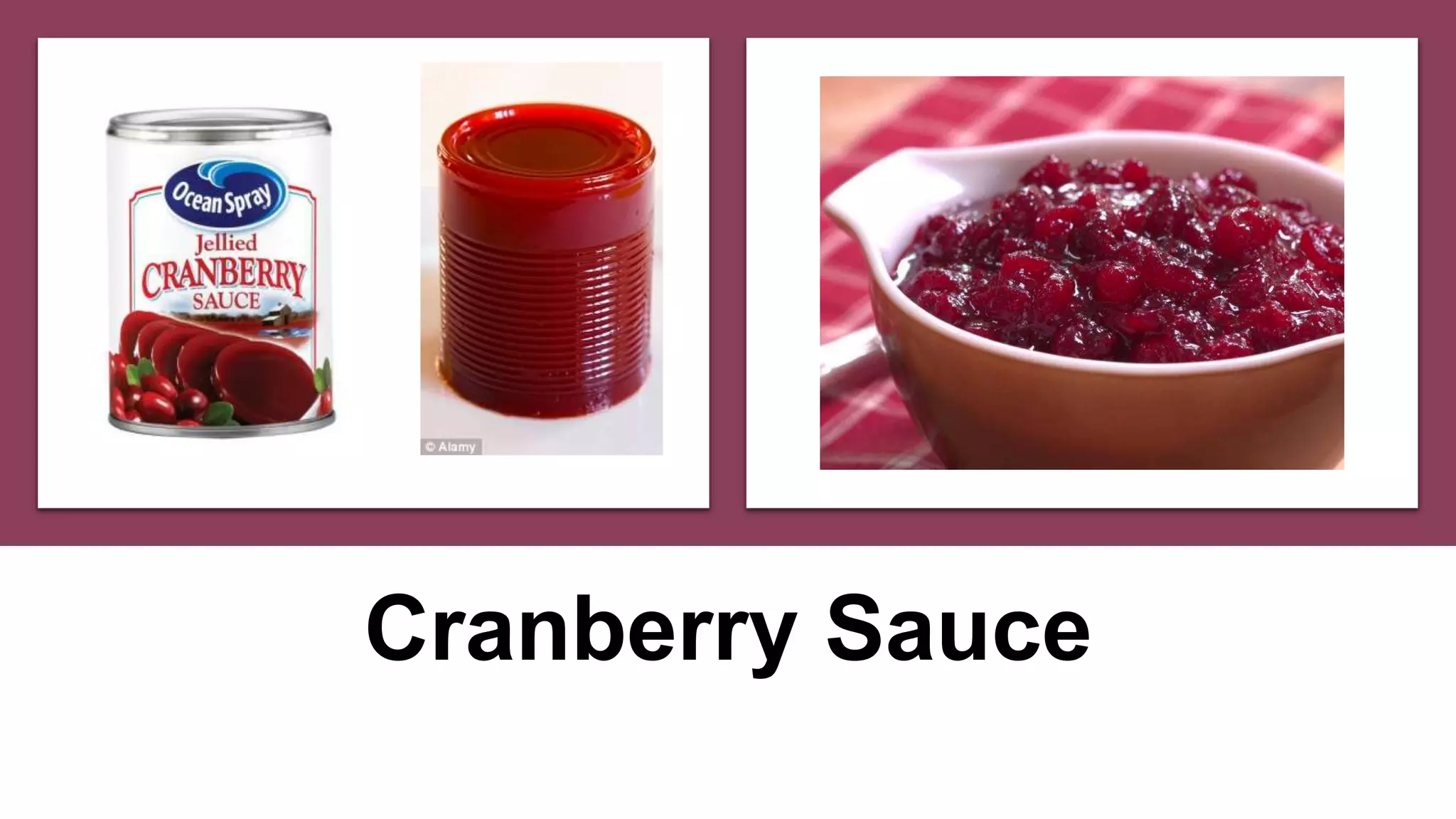 Cranberry Sauce
