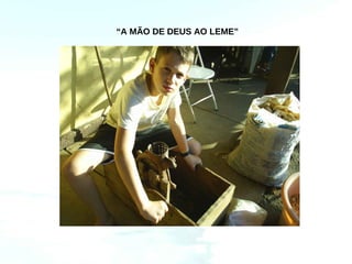 “A MÃO DE DEUS AO LEME”
 