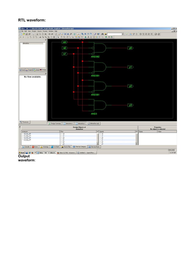 Verilog VHDL code Multiplexer and De Multiplexer | PDF