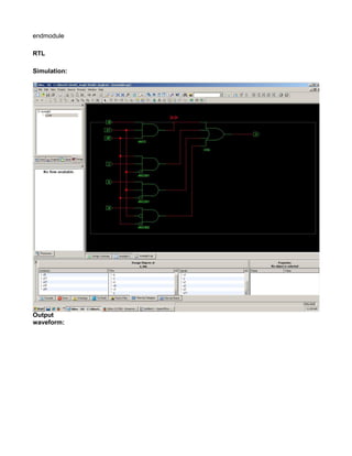 Verilog VHDL code Multiplexer and De Multiplexer | PDF
