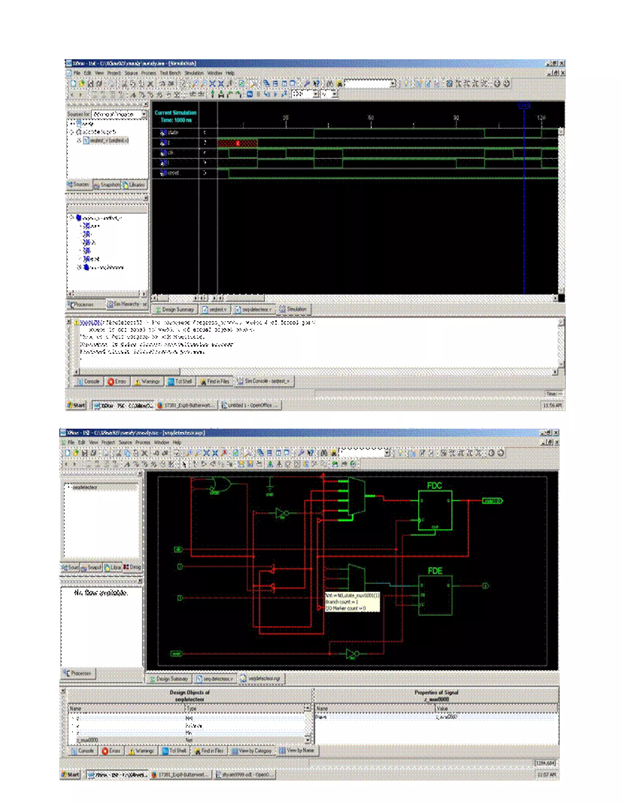 Sequence detector Verilog Code | PDF | Technology & Computing
