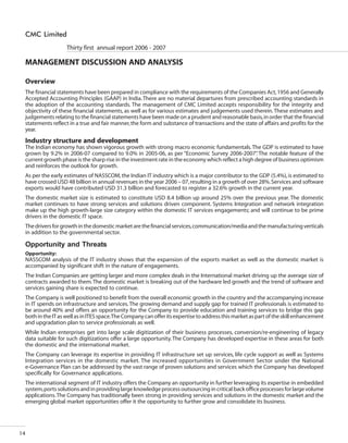 CMC Annual Report 2006-07