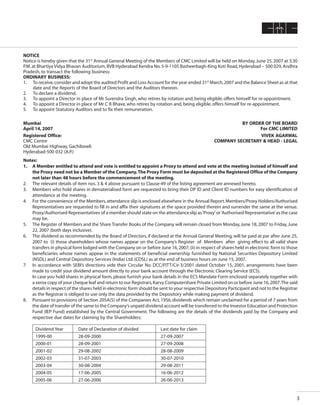 CMC Annual Report 2006-07