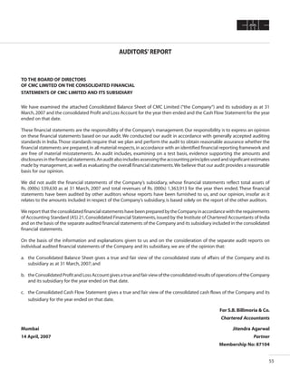 CMC Annual Report 2006-07