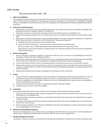 CMC Annual Report 2006-07