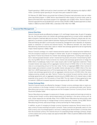 textron annual report 2000