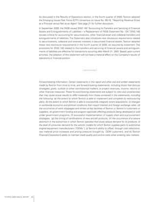textron annual report 2000