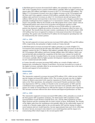 textron  annual report 1998