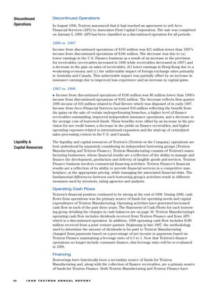 textron  annual report 1998