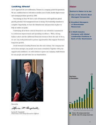 textron  annual report 1998