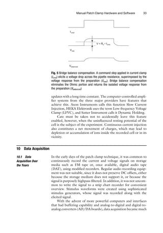 Patch Clamp Electrophysiology Methods And Protocols 1st Ed Mark Dallas ...