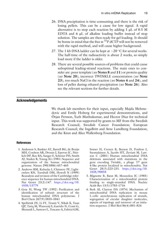 Mitochondrial Gene Expression Methods And Protocols 1st Ed Michal ...