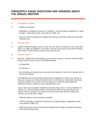 Duke-Energy 2008_Proxy