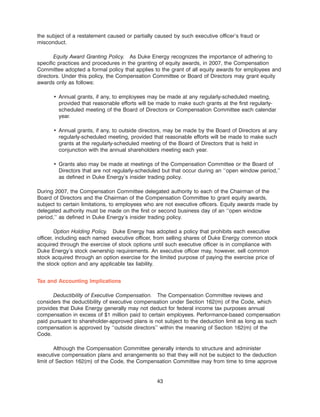 Duke-Energy 2008_Proxy