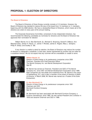 Duke-Energy 2008_Proxy